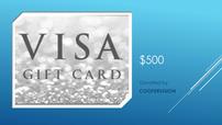 Visa Gift card/CooperVision 202//114